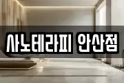 사노테라피 안산점