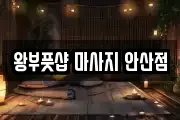 왕부풋샵 마사지 안산점