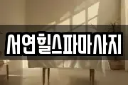 경기 안산시 마사지, 지압등 업체정보