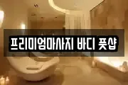 프리미엄마사지 바디 풋샵