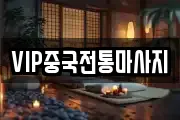 VIP중국전통마사지