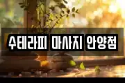 수테라피 마사지 안양점