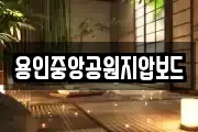 용인중앙공원지압보드