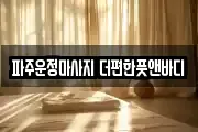 경기 파주시 와동동 마사지, 지압등 업체정보