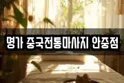 명가 중국전통마사지 안중점