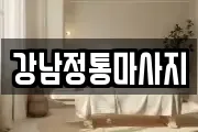 강남정통마사지