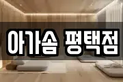 아가솜 평택점
