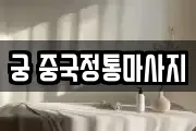궁 중국정통마사지