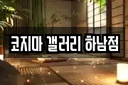 코지마 갤러리 하남점