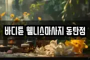 바디튠 웰니스마사지 동탄점
