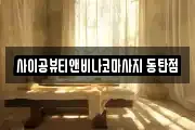사이공뷰티앤비나코마사지 동탄점