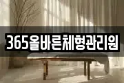 365올바른체형관리원