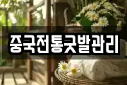 중국전통굿발관리