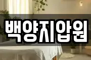 백양지압원