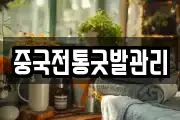 중국전통굿발관리