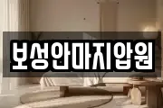 보성안마지압원