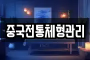 중국전통체형관리