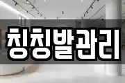칭칭발관리
