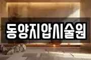 동양지압시술원