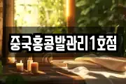 중국홍콩발관리1호점