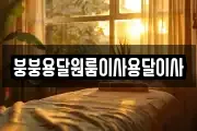 붕붕용달원룸이사용달이사