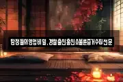 탐정들의영업비밀,경찰출신흥신소불륜증거수집전문