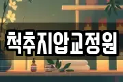 척추지압교정원