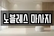 노블레스 마사지
