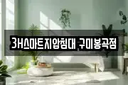 3H스마트지압침대 구미봉곡점