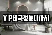 VIP태국정통마사지