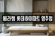 세라젬 롯데하이마트 영주점