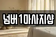 넘버1마사지샵