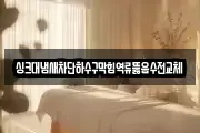 싱크대냄새차단하수구막힘역류뚫음수전교체