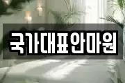 국가대표안마원