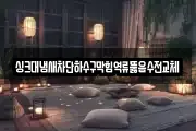 싱크대냄새차단하수구막힘역류뚫음수전교체