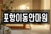 포항이동안마원