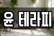 윤 테라피