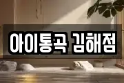경상남도 김해시 풍유동 마사지, 지압등 업체정보