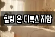 힐링 온 디톡스 지압