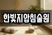 한빛지압침술원