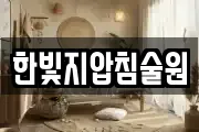 한빛지압침술원