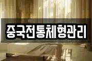 중국전통체형관리
