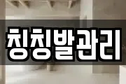 칭칭발관리