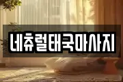 네츄럴태국마사지