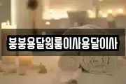 붕붕용달원룸이사용달이사
