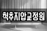척추지압교정원