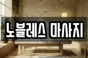 노블레스 마사지