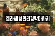 엘라체형관리경락마사지