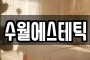 수월에스테틱
