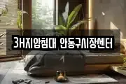 3H지압침대 안동구시장센터
